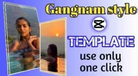 Gangnam style capcut template 2024